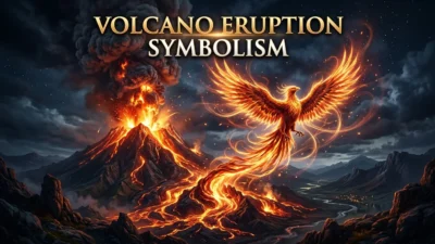 Volcano Eruption Symbolism