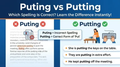 Puting vs Putting